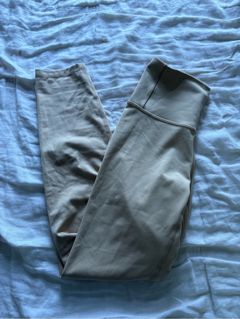 North Face Gold Cropped Leggings